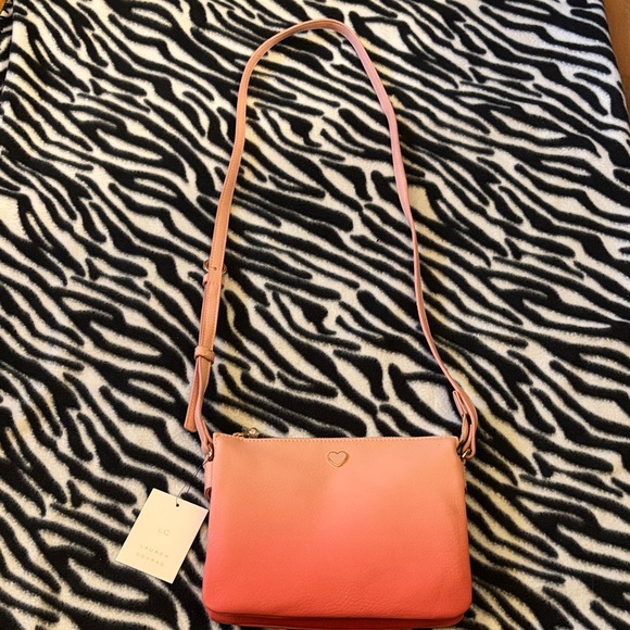 LC Lauren Conrad Pink crossbody - Picture 2 of 7